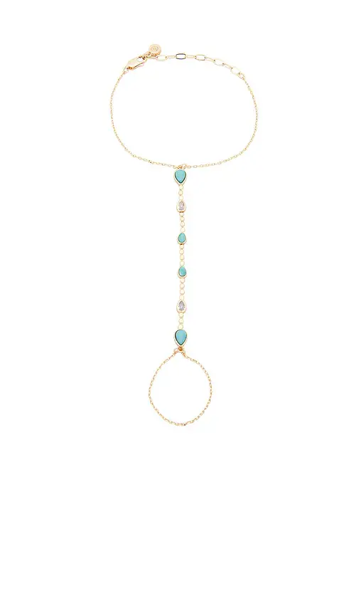 Ettika Dripping Crystal Hand Chain | Thumbnail 2 Ettika Dripping Crystal Hand Chain | Thumbnail 2