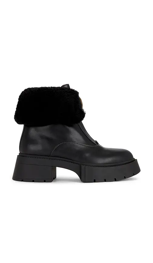 Coach Leah Platform Shearling Zip Bootie | Image 1 Coach Leah Platform Shearling Zip Bootie | Image 1