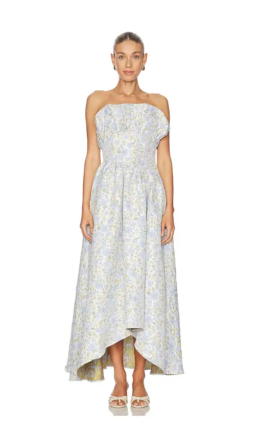 Elliatt Floralie Strapless Gown | Thumbnail 2