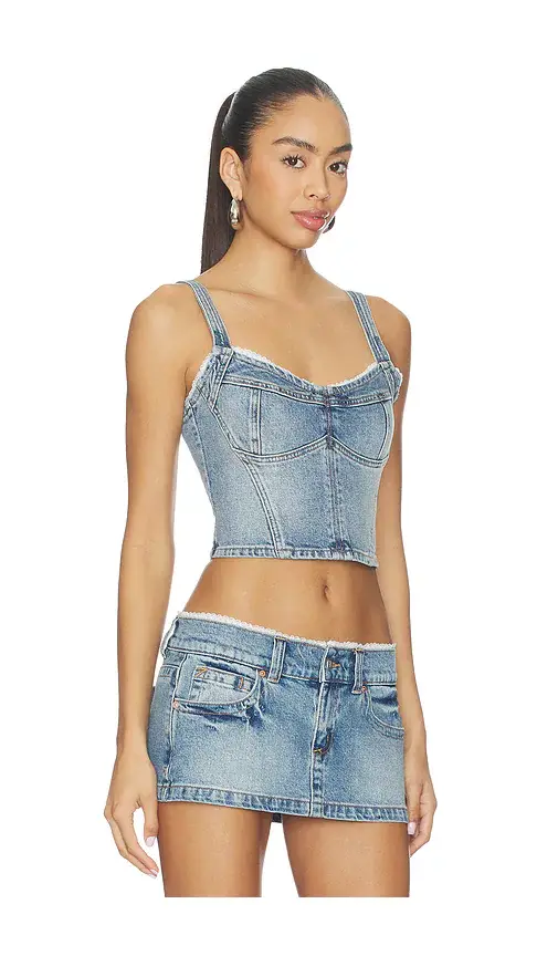 Abrand Saloon Bodice Top | Thumbnail 2 Abrand Saloon Bodice Top | Thumbnail 2