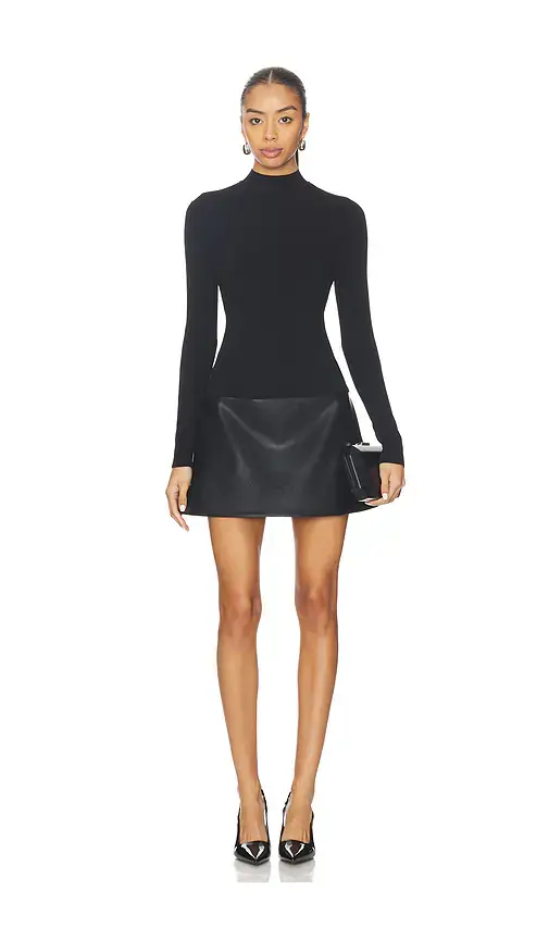 ET OCHS Colette Knit Combo Dress | Image 1 ET OCHS Colette Knit Combo Dress | Image 1