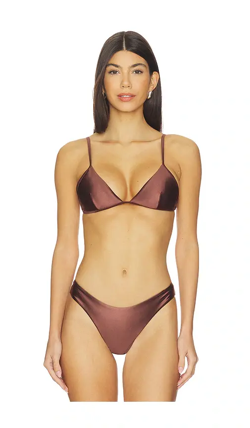 GOOD AMERICAN Satin Perfect Fit Top