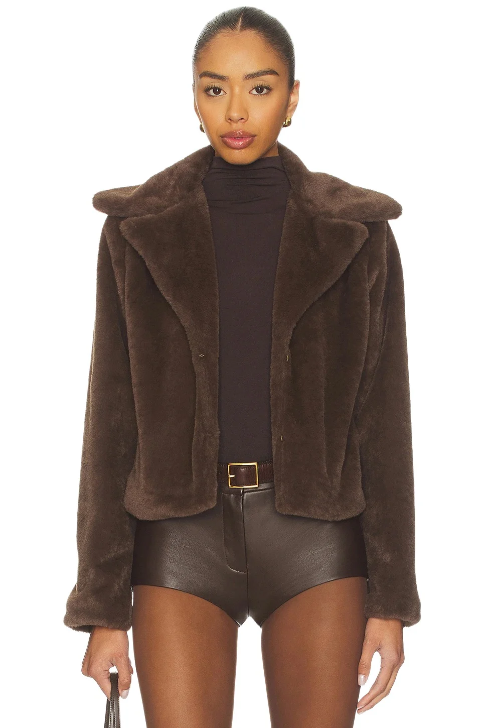 MORE TO COME Payton Faux Fur Jacket