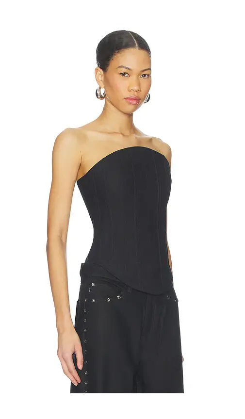 DL1961 Denim Corset Top | Thumbnail 2 DL1961 Denim Corset Top | Thumbnail 2