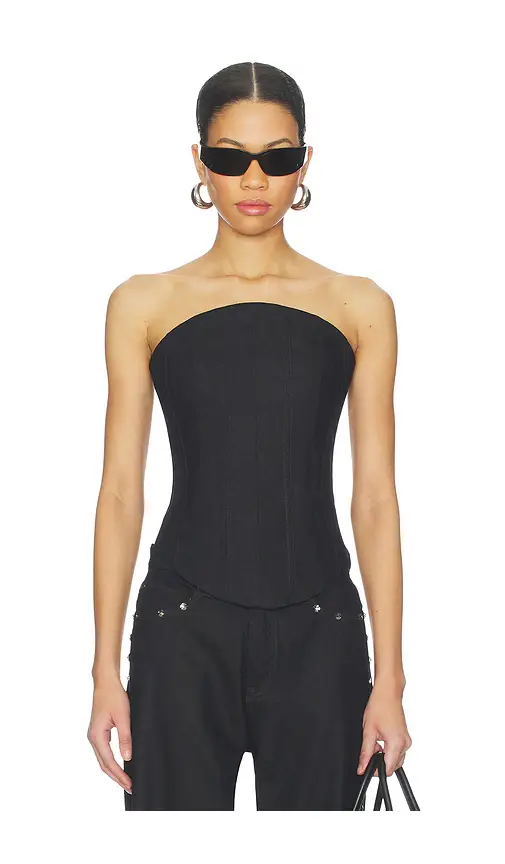 DL1961 Denim Corset Top