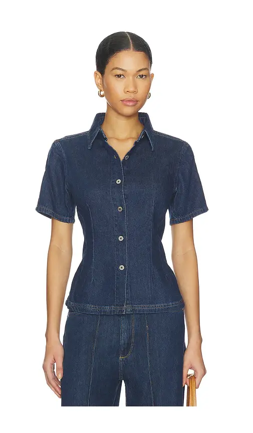 DL1961 Joice Aura Denim Shirt