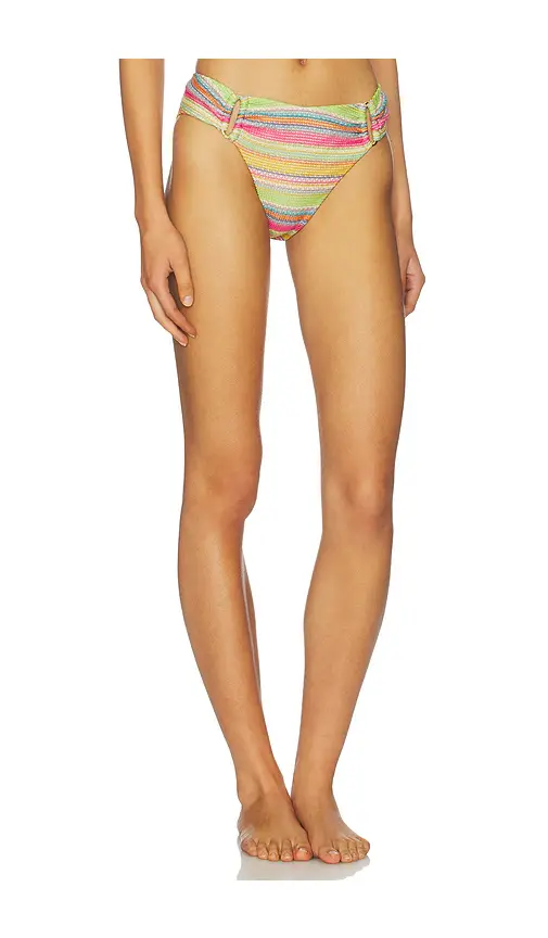 PQ Detail Fanned Bikini Bottom | Thumbnail 2