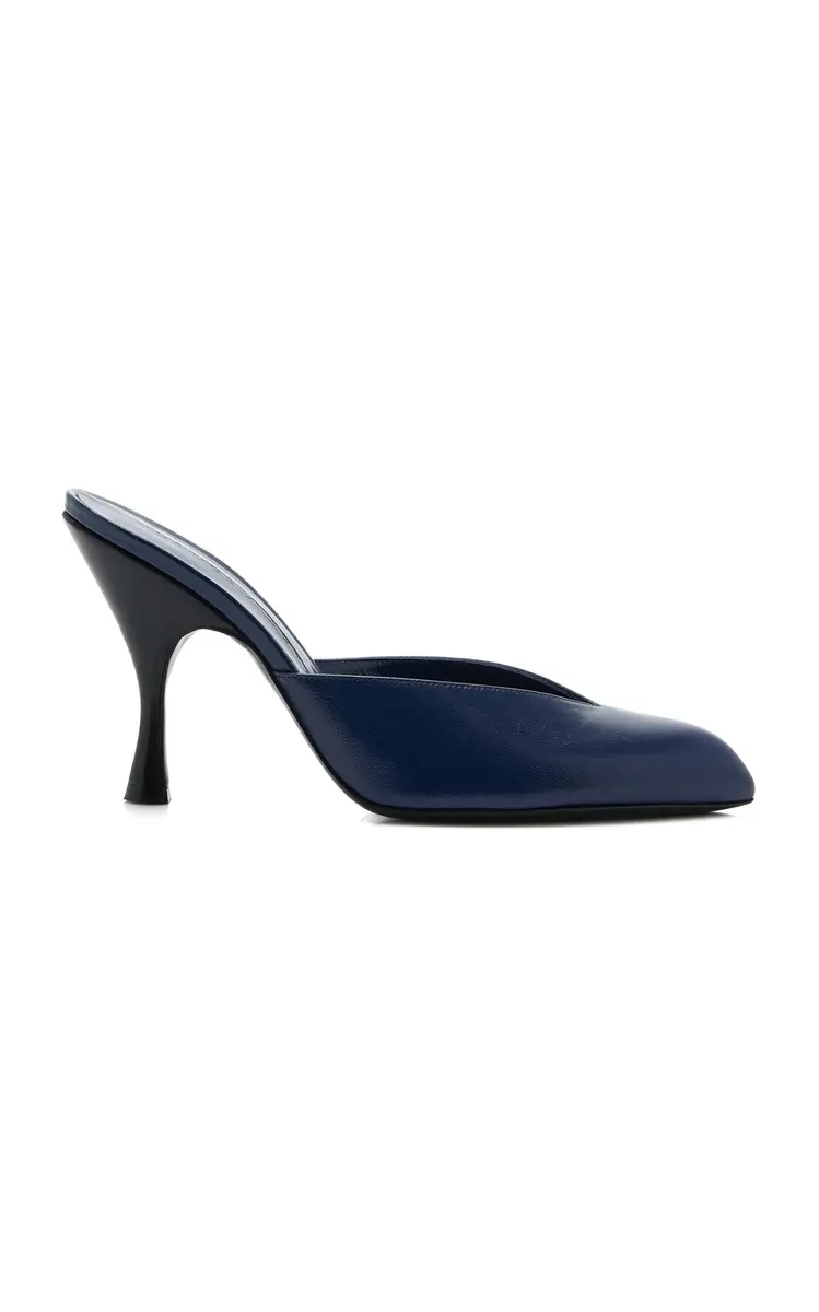 Herbert Levine Sitting Pretty Leather Mules | Thumbnail 6 Herbert Levine Sitting Pretty Leather Mules | Thumbnail 6