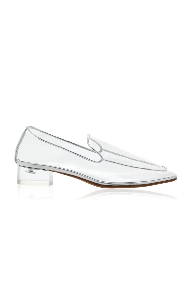 Herbert Levine Clear The Air PVC Loafers | Thumbnail 6 Herbert Levine Clear The Air PVC Loafers | Thumbnail 6