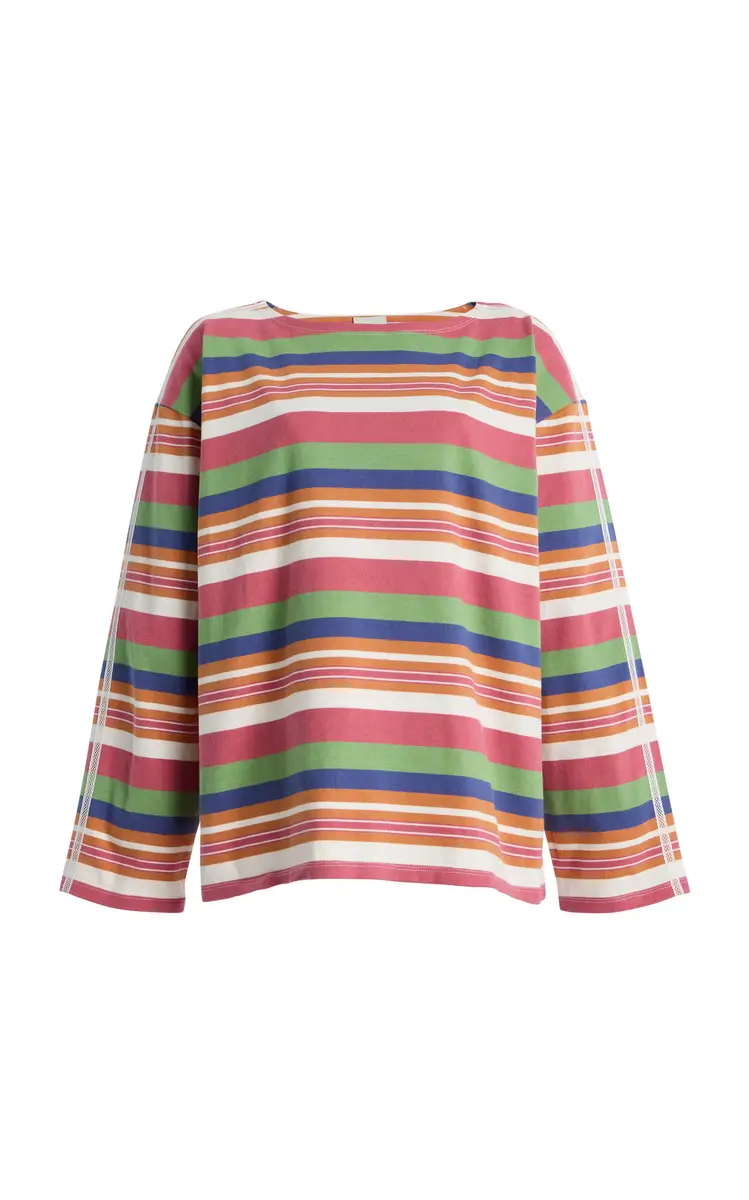 Posse Exclusive Polly Striped Cotton T-Shirt