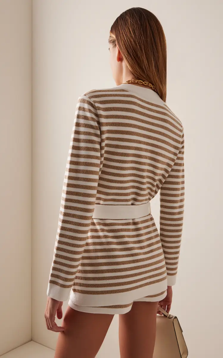 Posse Exclusive Ari Striped Knit Cardigan | Thumbnail 4