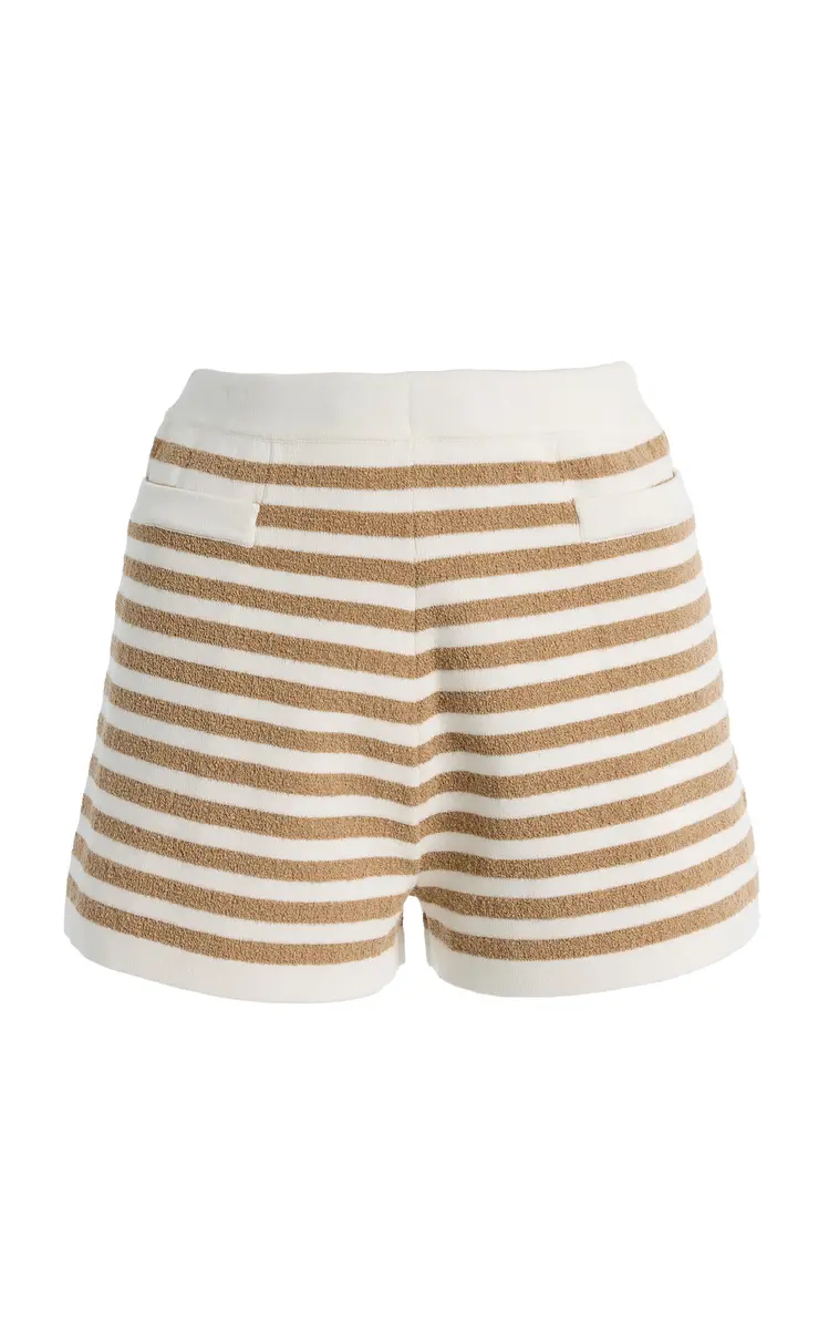 Posse Exclusive Ari Striped Knit Shorts | Thumbnail 6