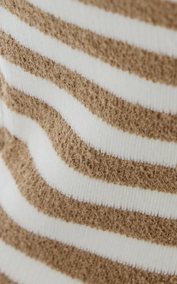 Posse Exclusive Ari Strapless Striped Knit Top | Thumbnail 5