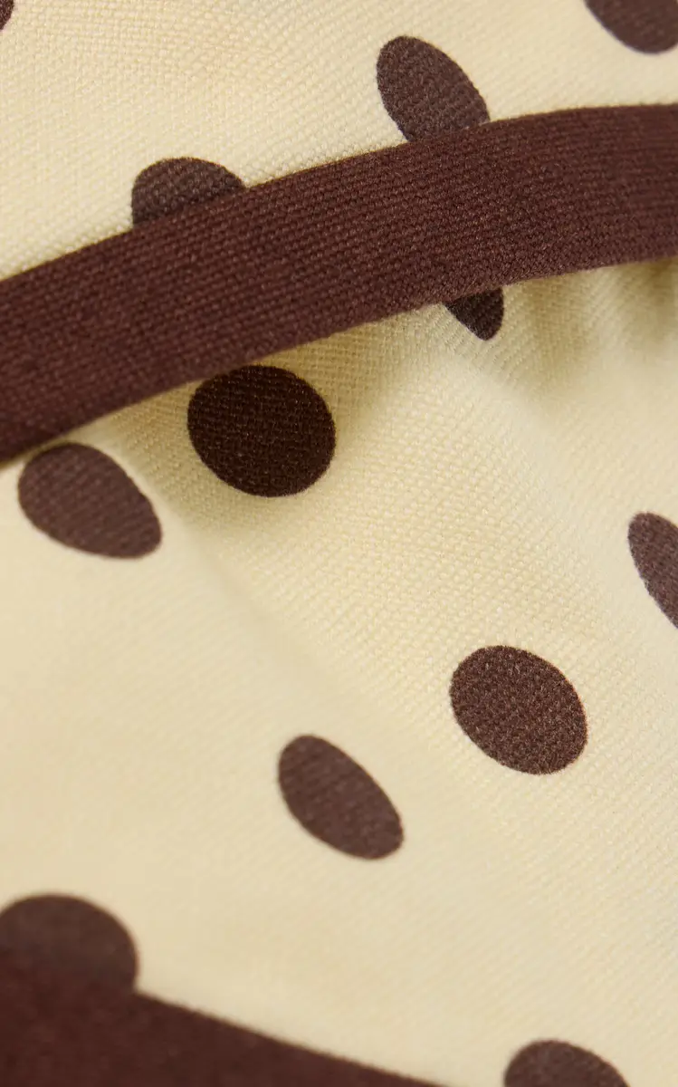 Posse Bowie Strapless Polka-Dot Linen-Cotton Top | Thumbnail 5 Posse Bowie Strapless Polka-Dot Linen-Cotton Top | Thumbnail 5