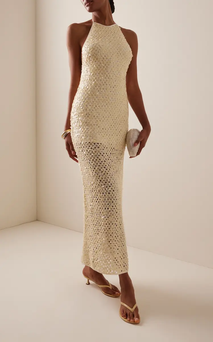 Significant Other Elliott Sequined Maxi Dress | Thumbnail 3