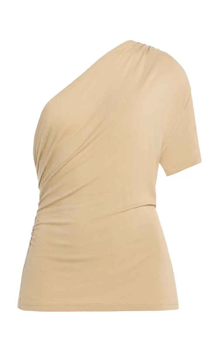 EB Denim Linnea One-Shoulder Jersey Top | Image 1 EB Denim Linnea One-Shoulder Jersey Top | Image 1