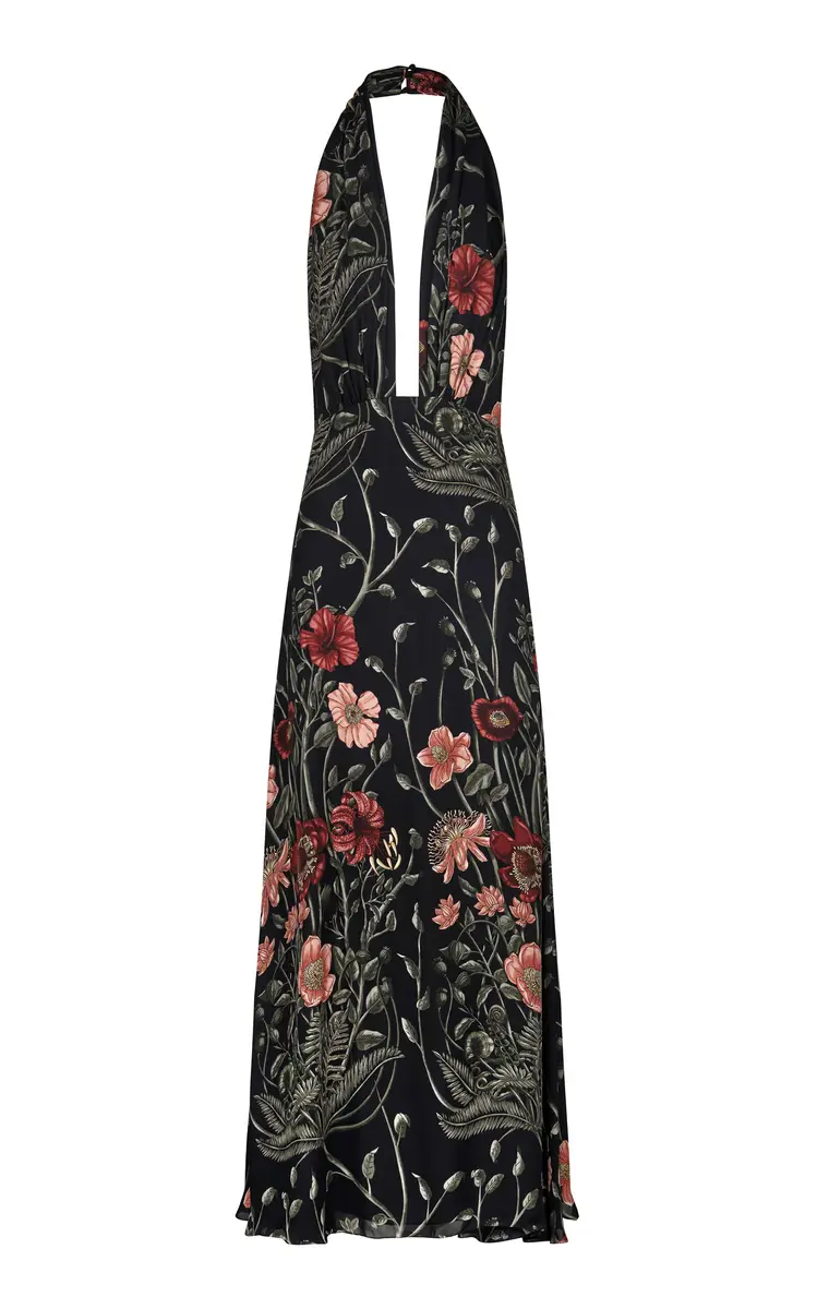 Johanna Ortiz New Destiny Silk Maxi Dress