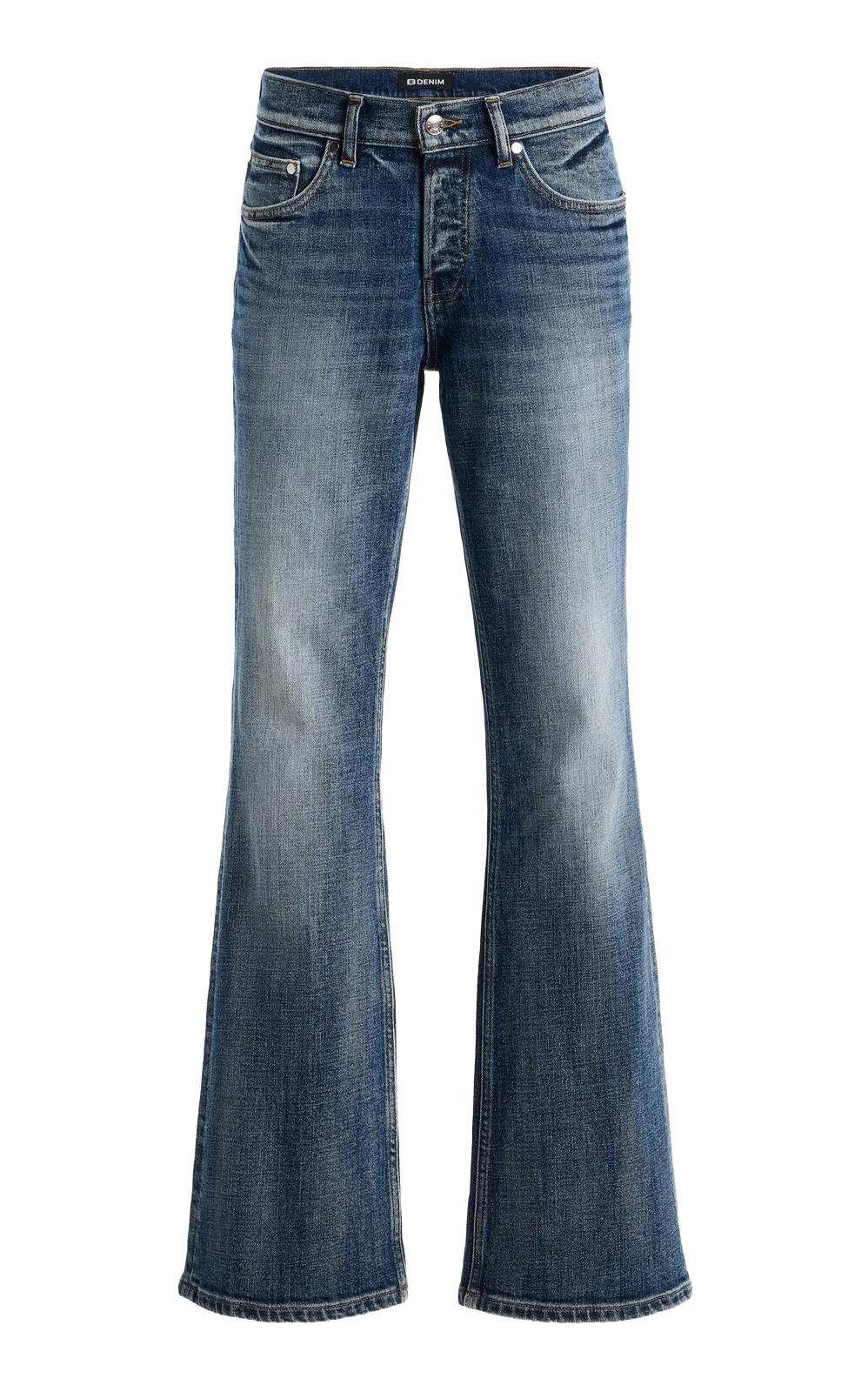 EB Denim Miley Stretch Low-Rise Slouchy Bootcut Jeans