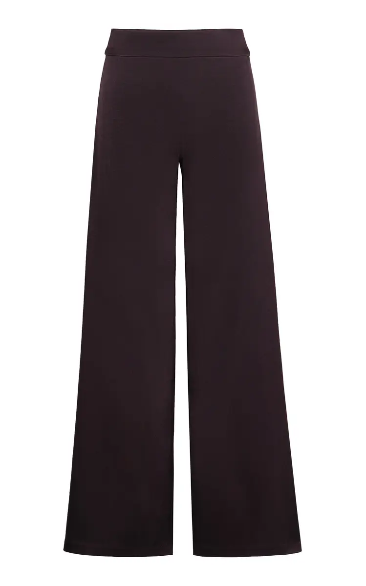 Johanna Ortiz Dark Petals Wide-Leg Pants