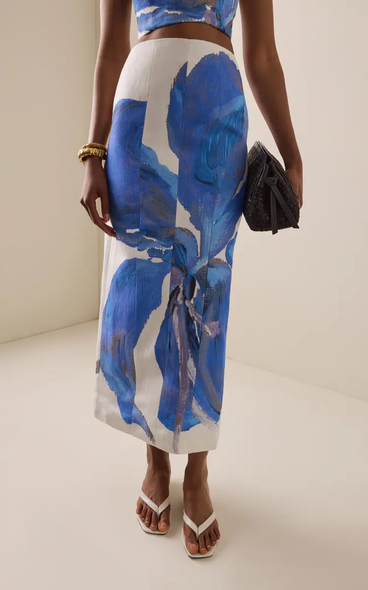 Significant Other Exclusive Rumi Floral Midi Skirt | Thumbnail 3 Significant Other Exclusive Rumi Floral Midi Skirt | Thumbnail 3