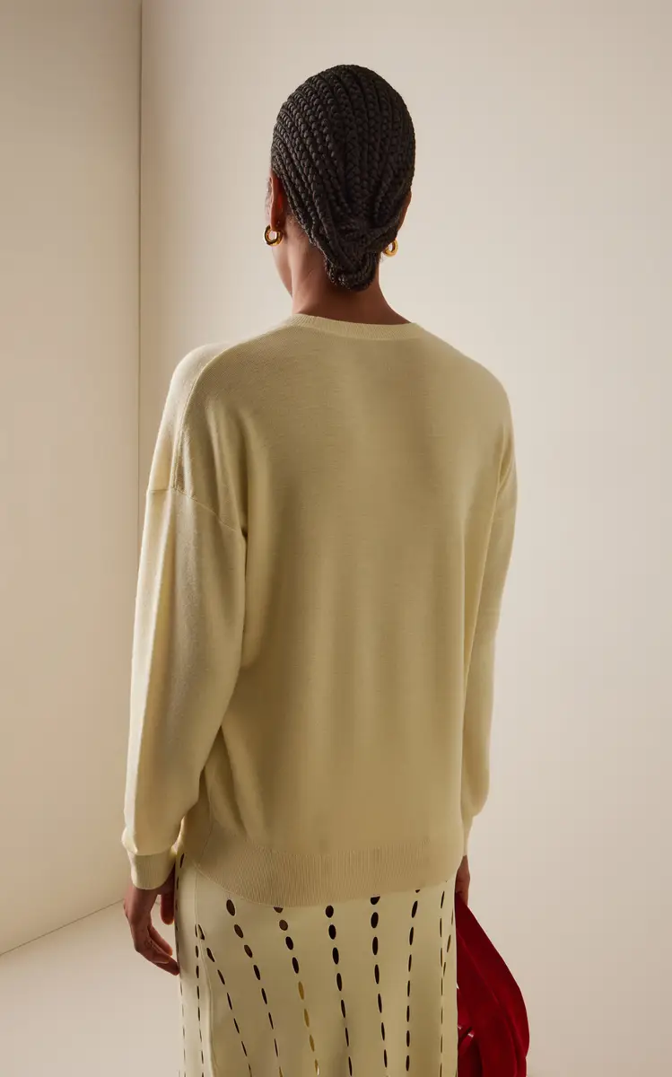 Zankov Fringed Wool Sweater | Thumbnail 4 Zankov Fringed Wool Sweater | Thumbnail 4