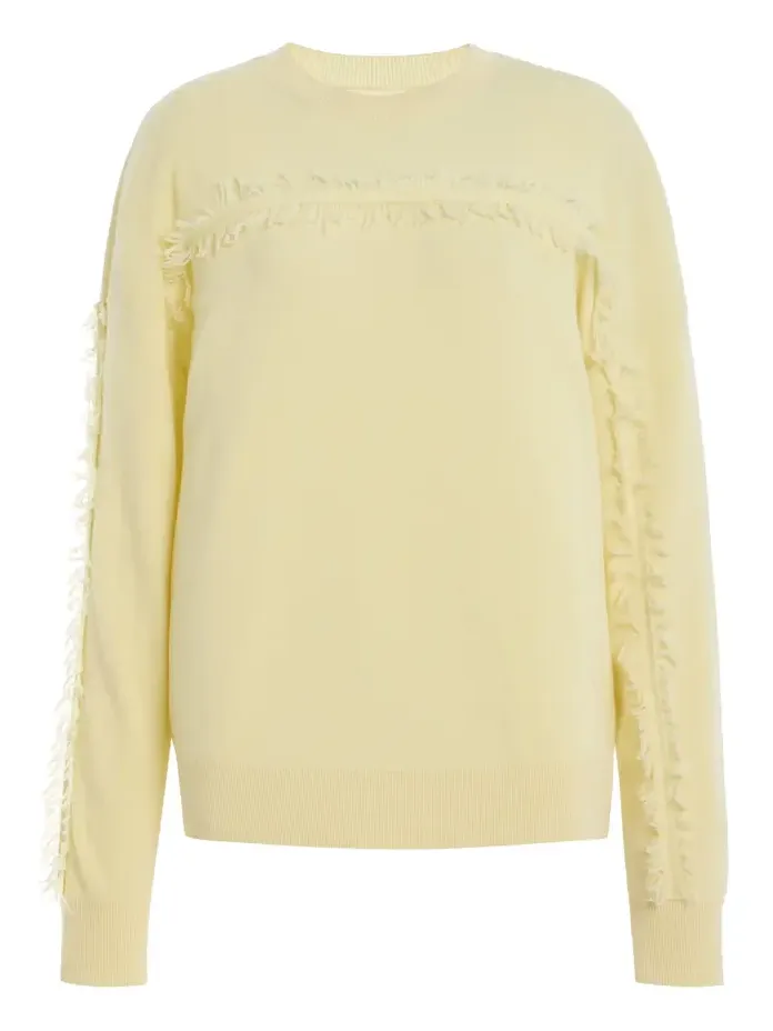 Zankov Fringed Wool Sweater