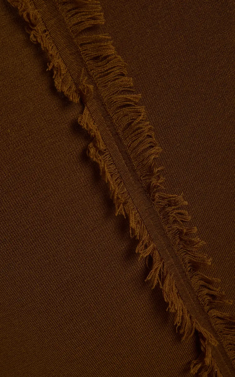 Zankov Exclusive Rowen Fringed Wool Midi Dress | Thumbnail 5 Zankov Exclusive Rowen Fringed Wool Midi Dress | Thumbnail 5