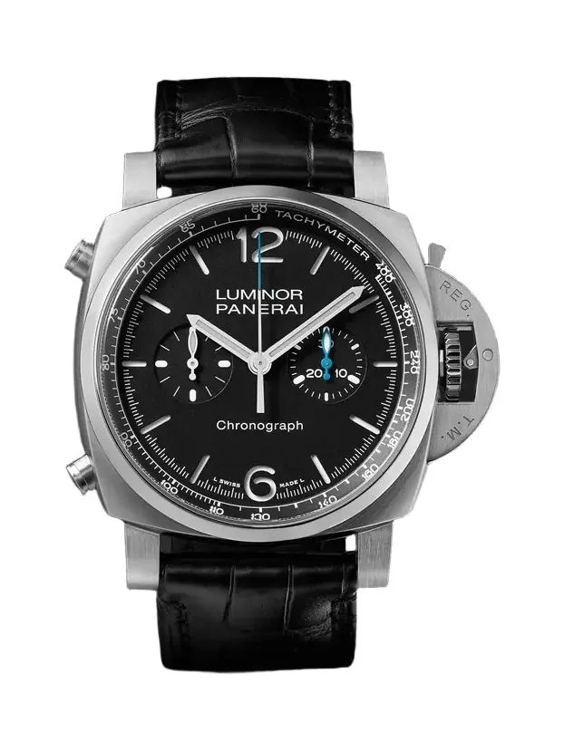 Luminor Chrono Automatic Chronograph Stainless Steel Watch, Ref. PAM01109 - Men