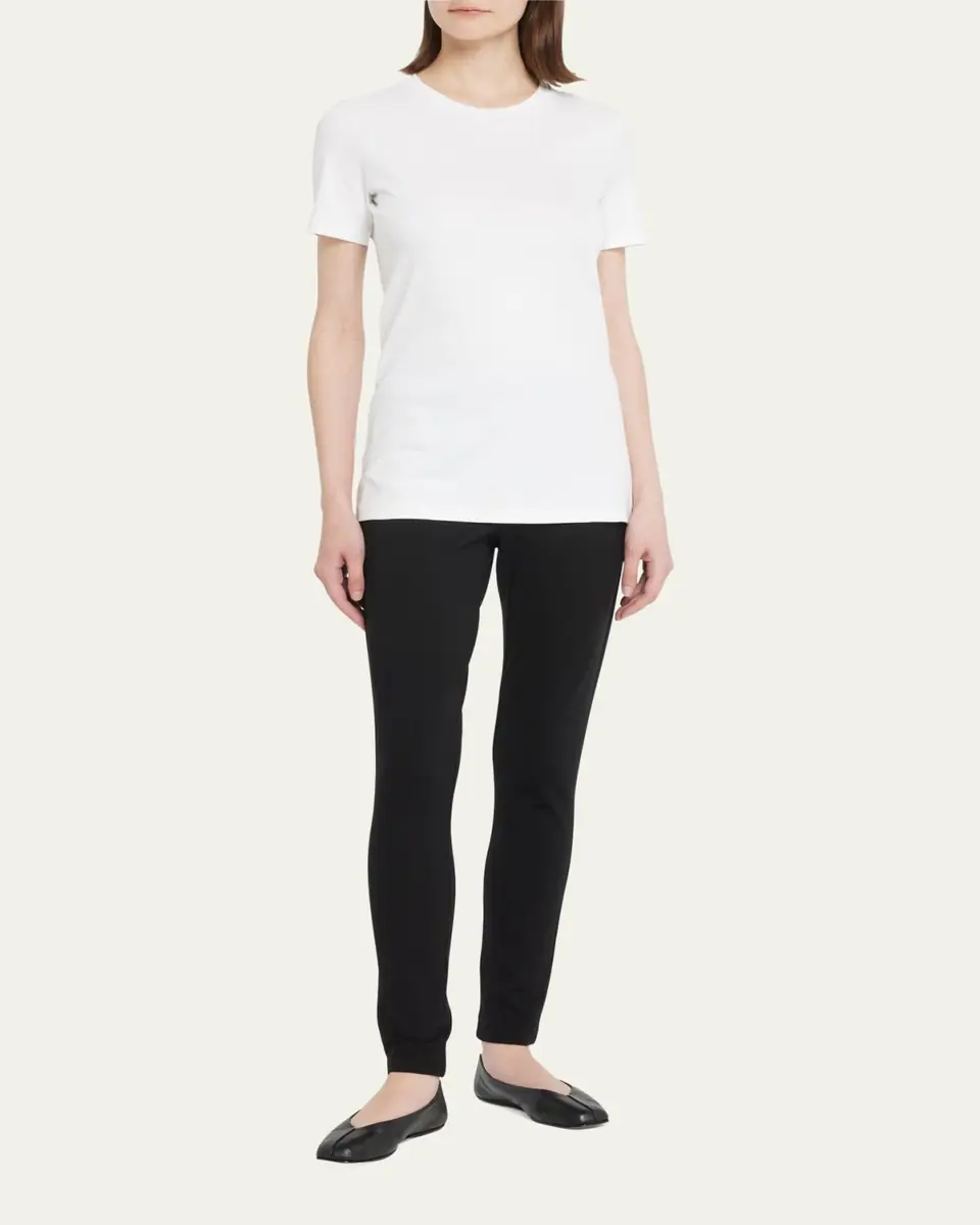 Theory Johanna Crewneck Classic Tee | Thumbnail 2