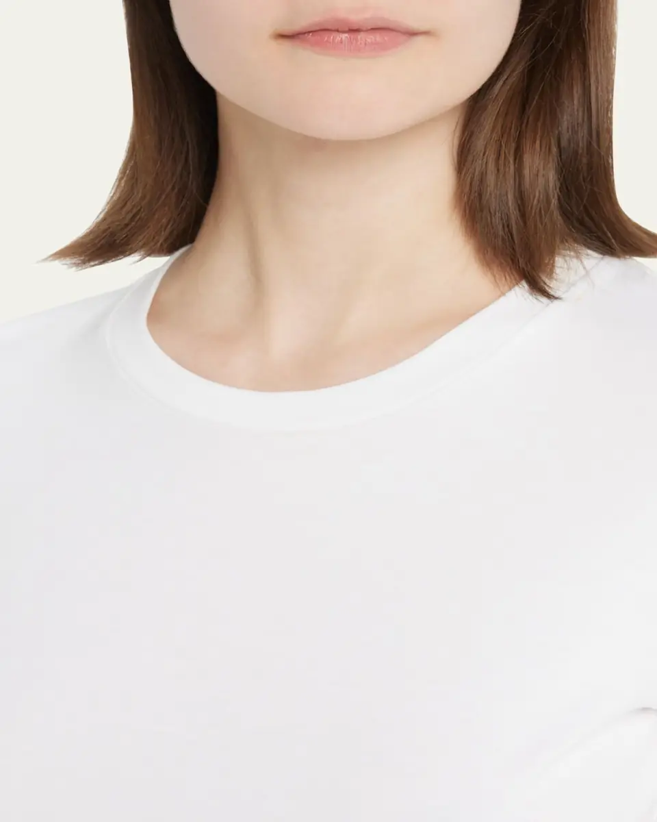 Theory Johanna Crewneck Classic Tee | Thumbnail 5