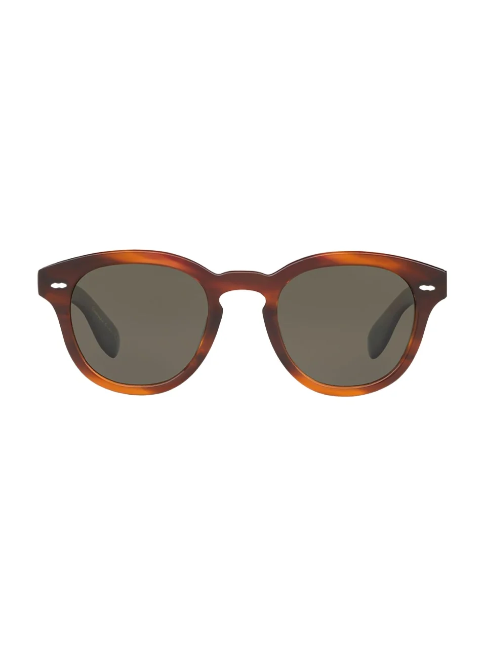 Oliver Peoples Cary Grant Oval Polarized Acetate Sunglasses