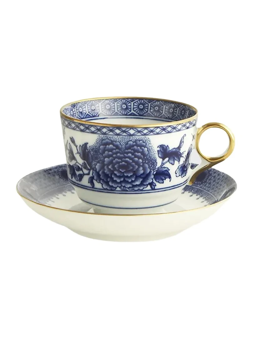 Mottahedeh Imperial Blue Cup & Saucer Set