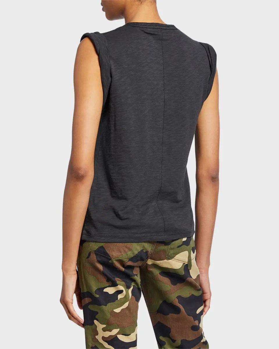 Veronica Beard Dree Muscle Tee | Thumbnail 3