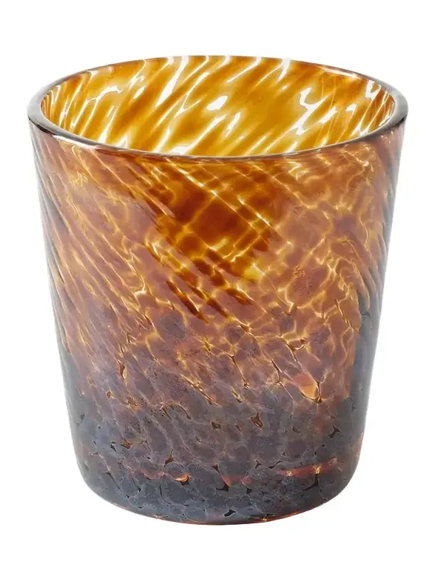 William Yeoward Crystal Vanessa Tortoise Double Old-Fashioned Glass