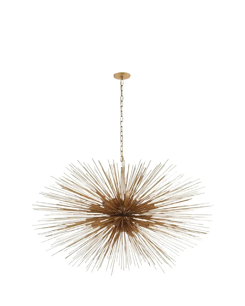 Visual Comfort Signature Strada Large Oval Chandelier By Kelly Wearstler