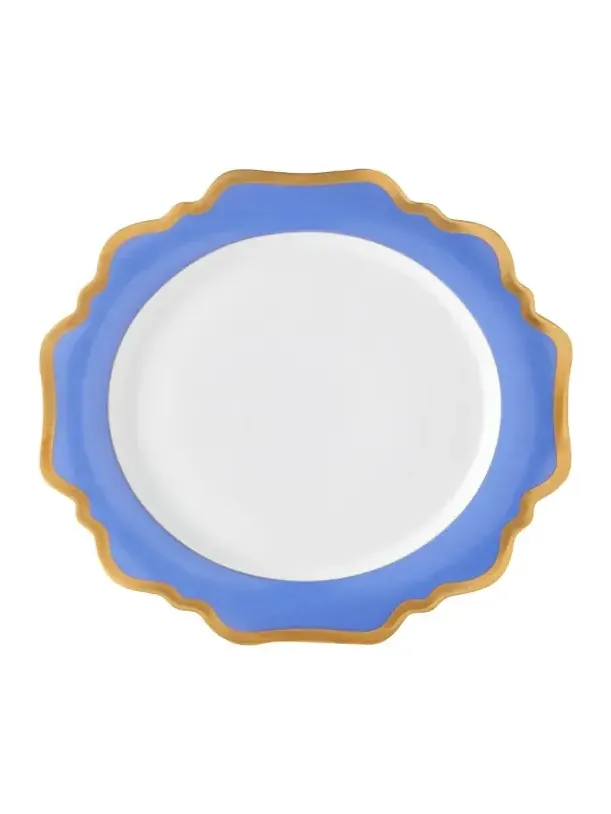 Anna Weatherley Indigo Rimmed Dinner Plate