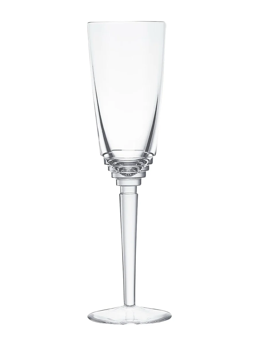 Saint Louis Crystal Oxymore Champagne Flute