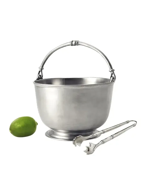 Match Bar Ice Bucket with Tongs