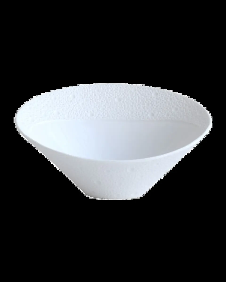 Bernardaud Ecume White Salad Bowl | Thumbnail 2 Bernardaud Ecume White Salad Bowl | Thumbnail 2