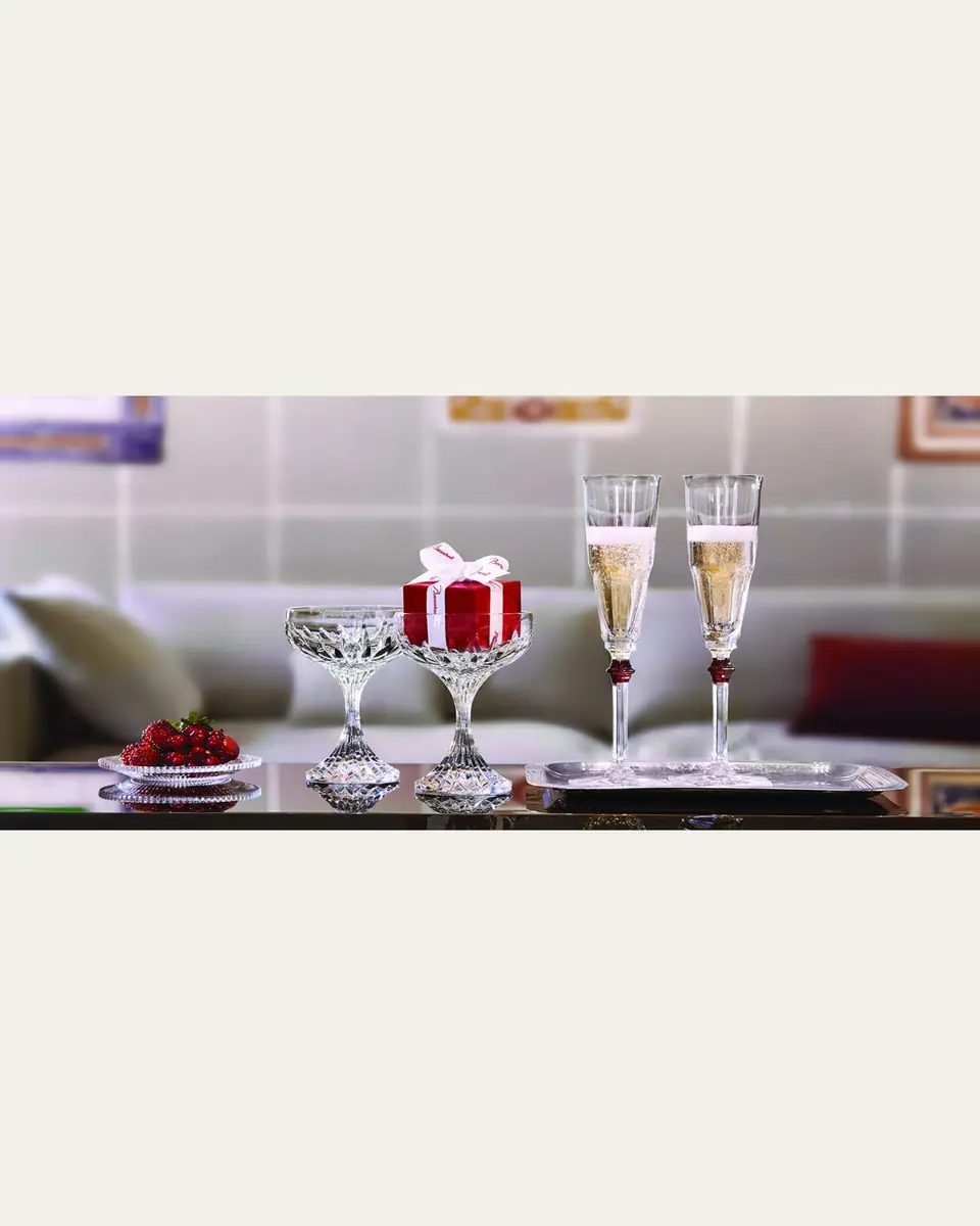 Baccarat Massena Coupe Glasses, Set of 2 | Thumbnail 2 Baccarat Massena Coupe Glasses, Set of 2 | Thumbnail 2