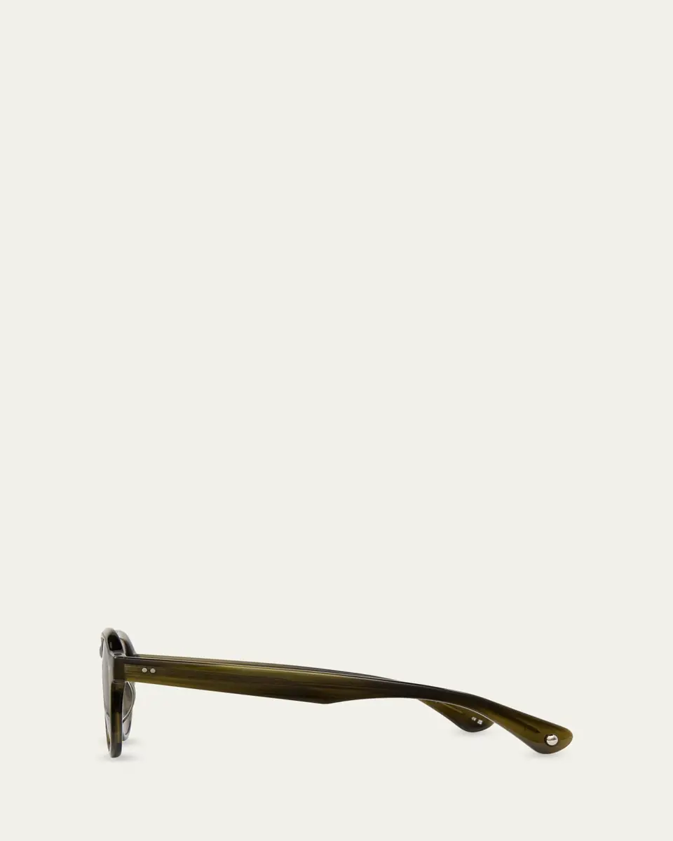 Garrett Leight Men's Mcnally Sun Acetate Aviator Sunglasses | Thumbnail 3 Garrett Leight Men's Mcnally Sun Acetate Aviator Sunglasses | Thumbnail 3