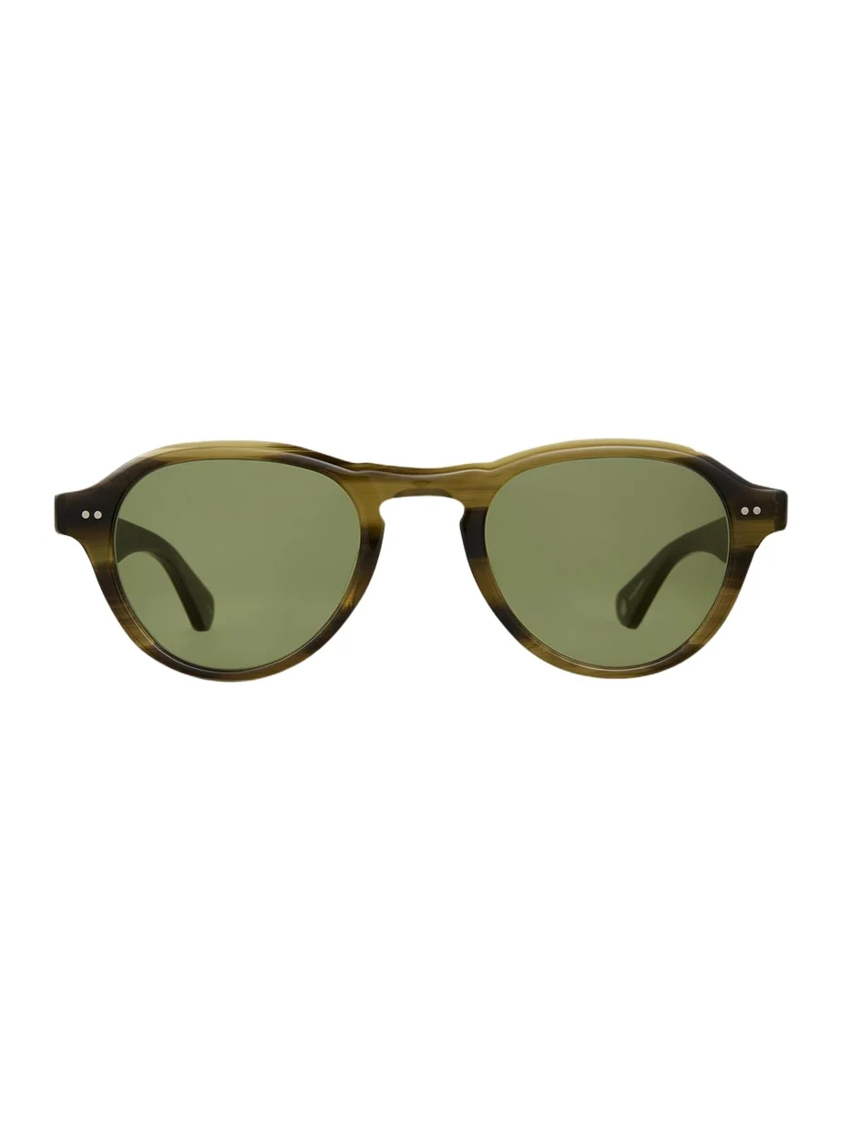 Garrett Leight Men's Mcnally Sun Acetate Aviator Sunglasses