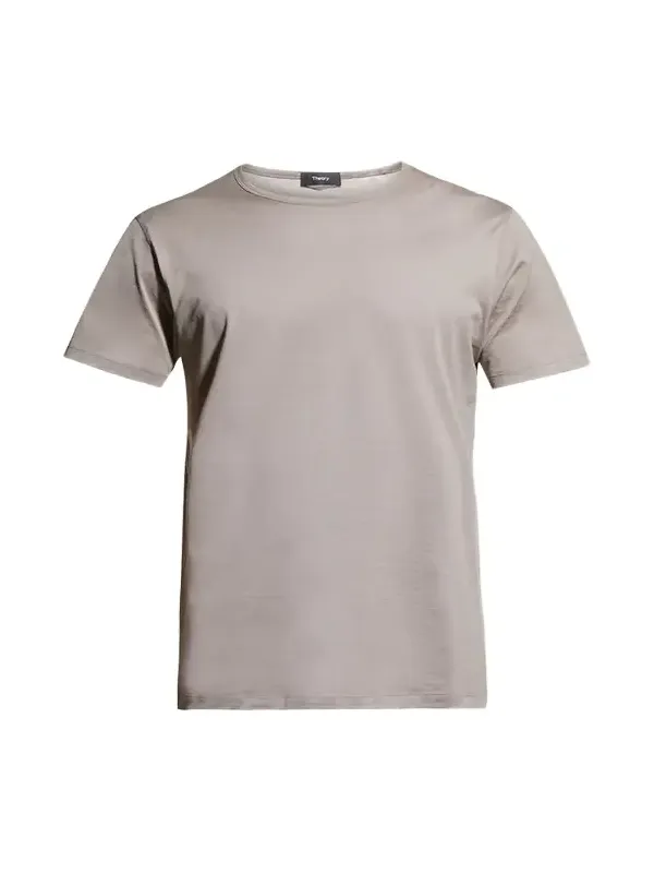 Theory Men's Precise Luxe Cotton Short-Sleeve Tee