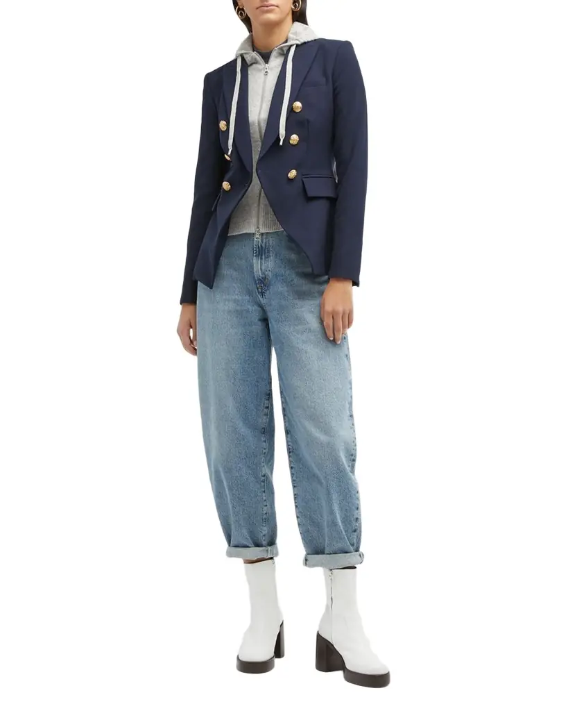 Veronica Beard Cashmere Hoodie Dickey