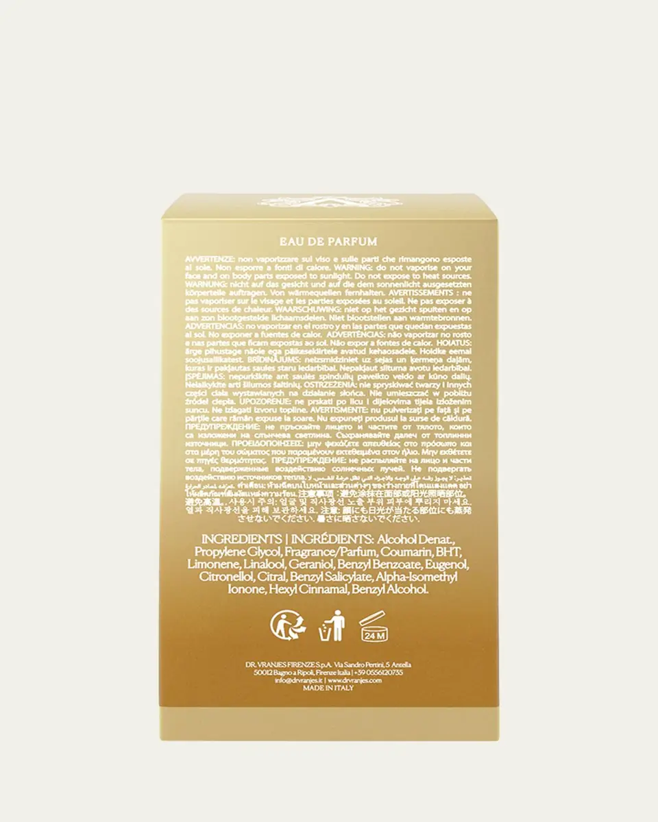 DR. VRANJES FIRENZE Ambra Eau De Parfum, 3.4 oz. | Thumbnail 5 DR. VRANJES FIRENZE Ambra Eau De Parfum, 3.4 oz. | Thumbnail 5