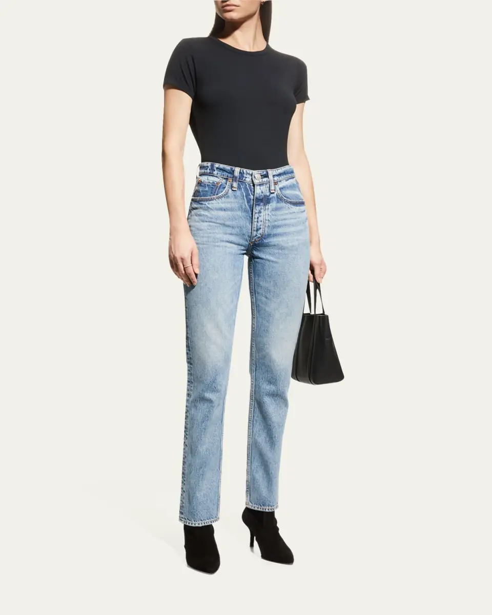 rag & bone Luca Slim Short-Sleeve Baby Tee | Thumbnail 2