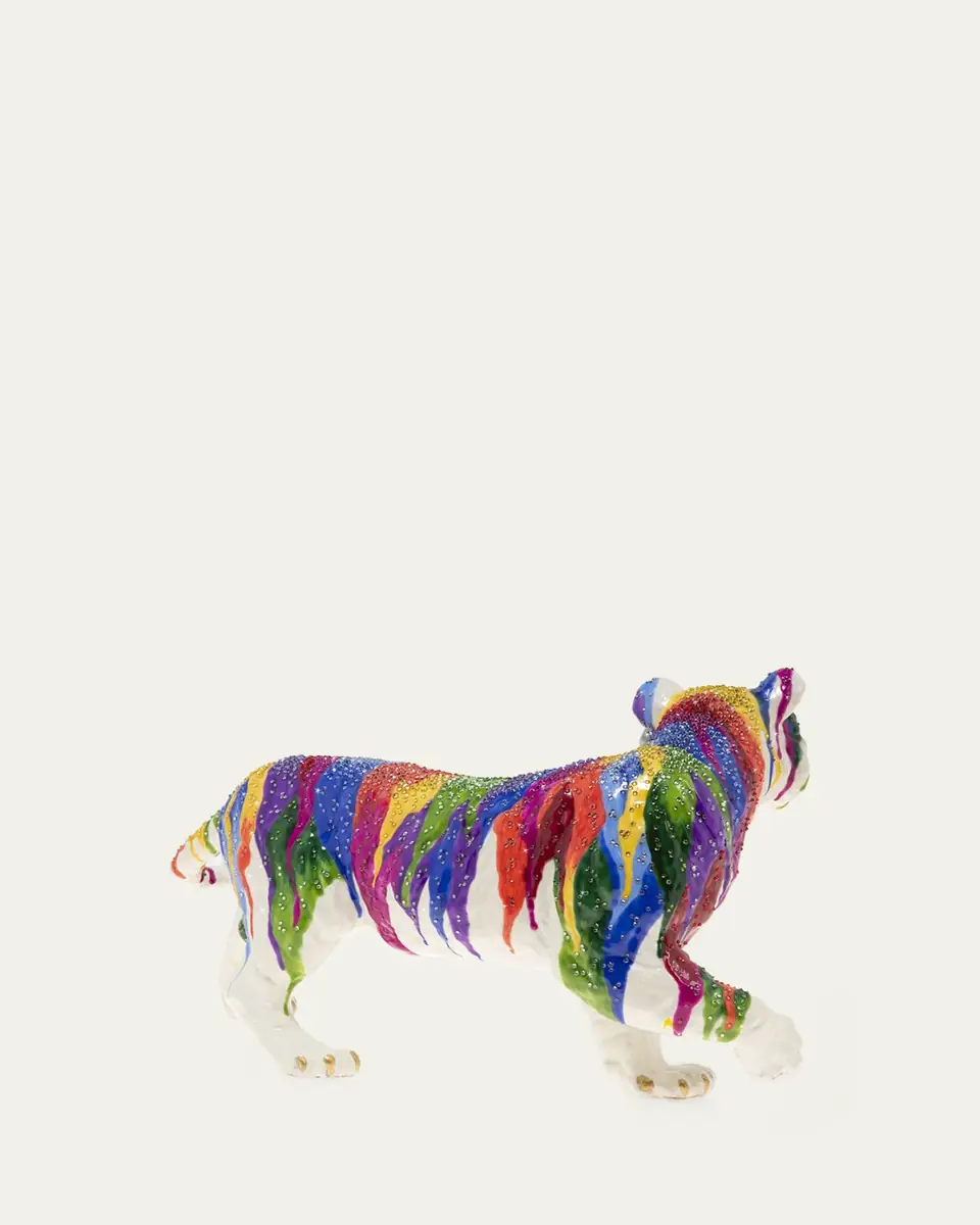 Jay Strongwater Grand Jewel Tiger Figurine | Thumbnail 2 Jay Strongwater Grand Jewel Tiger Figurine | Thumbnail 2