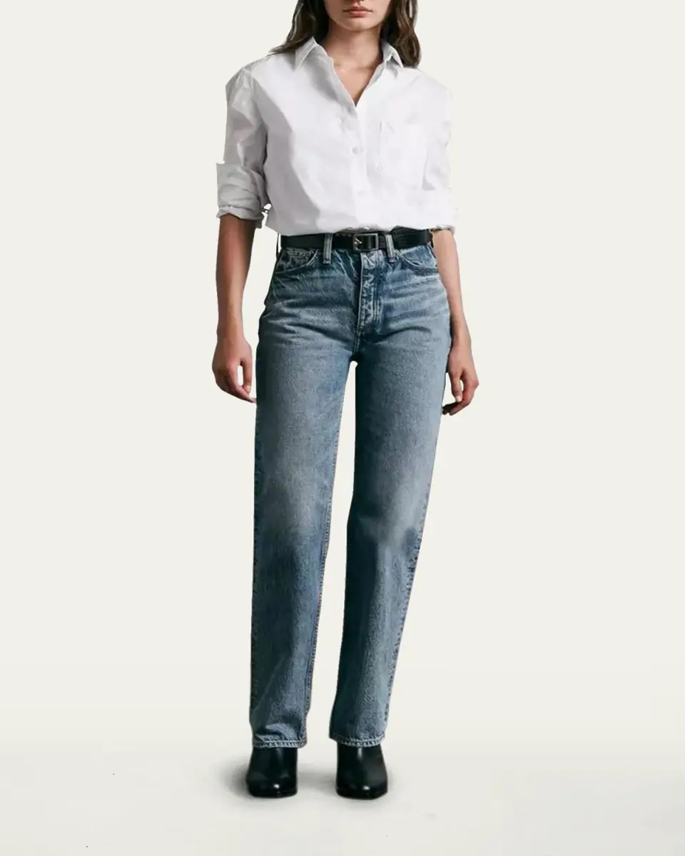 rag & bone Maxine Classic Button-Front Shirt | Thumbnail 2 rag & bone Maxine Classic Button-Front Shirt | Thumbnail 2