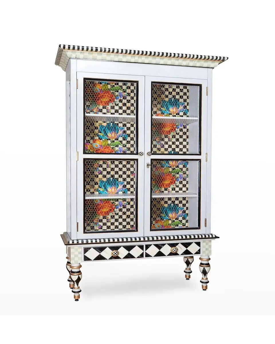 MacKenzie-Childs Flower Market Cabinet | Thumbnail 2 MacKenzie-Childs Flower Market Cabinet | Thumbnail 2