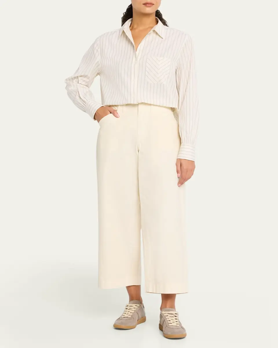 rag & bone Maxine Striped Button-Front Shirt | Thumbnail 6